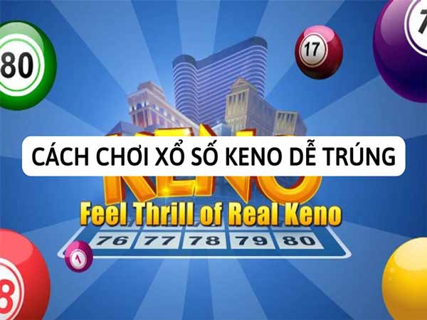 Các hình thức đặt cược trò chơi Keno w88